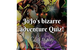 JoJo's Bizarre Adventure Quiz for Android - Download the APK from Habererciyes